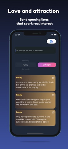 Dare AI - Dating Replies screenshot