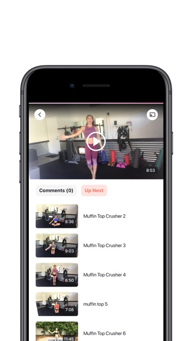 G-FIT: Gina Aliotti Fitness iPhone screenshot 4 - Health & Fitness app