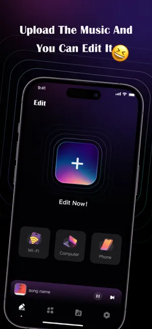 Transmusi：transfer & edit screenshot 1