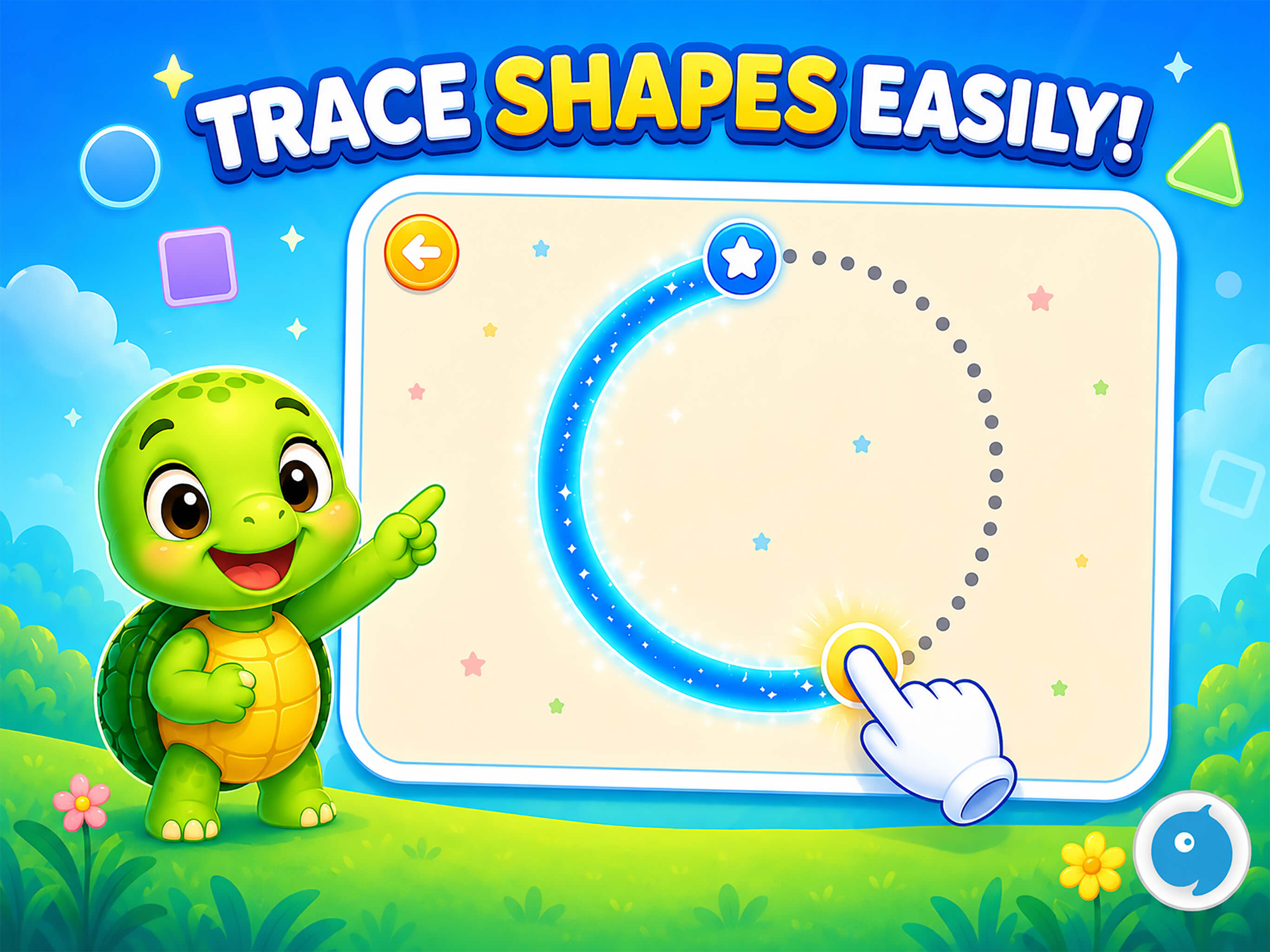 Shapes & Colors: Tracing Kids screenshot 9
