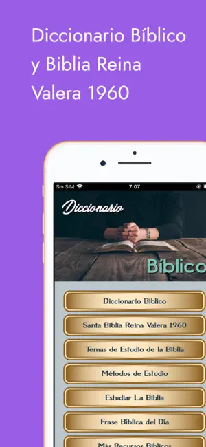 Diccionario Bíblico y Bibia screenshot 1
