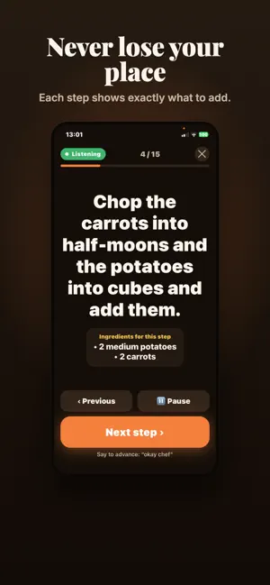 Yes Chef: Hands Free Ai Cooker screenshot 2