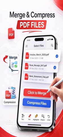 PDF Editor: Merge & Sign PDF Screenshot 2 of 5