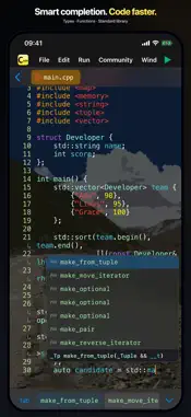C Code Develop screenshot 2