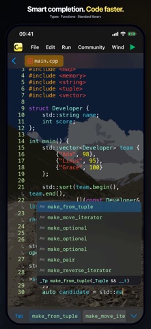 C Code Develop Screenshot 2 of 8
