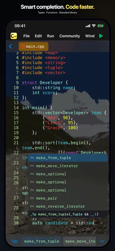 C Code Develop screenshot 2 of 8