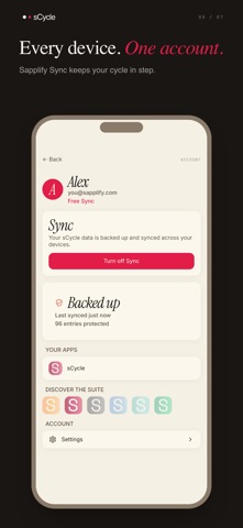 sCycle - Period Tracker Screenshot 5 of 7