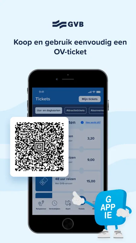 GVB reis app screenshot 5 of 8