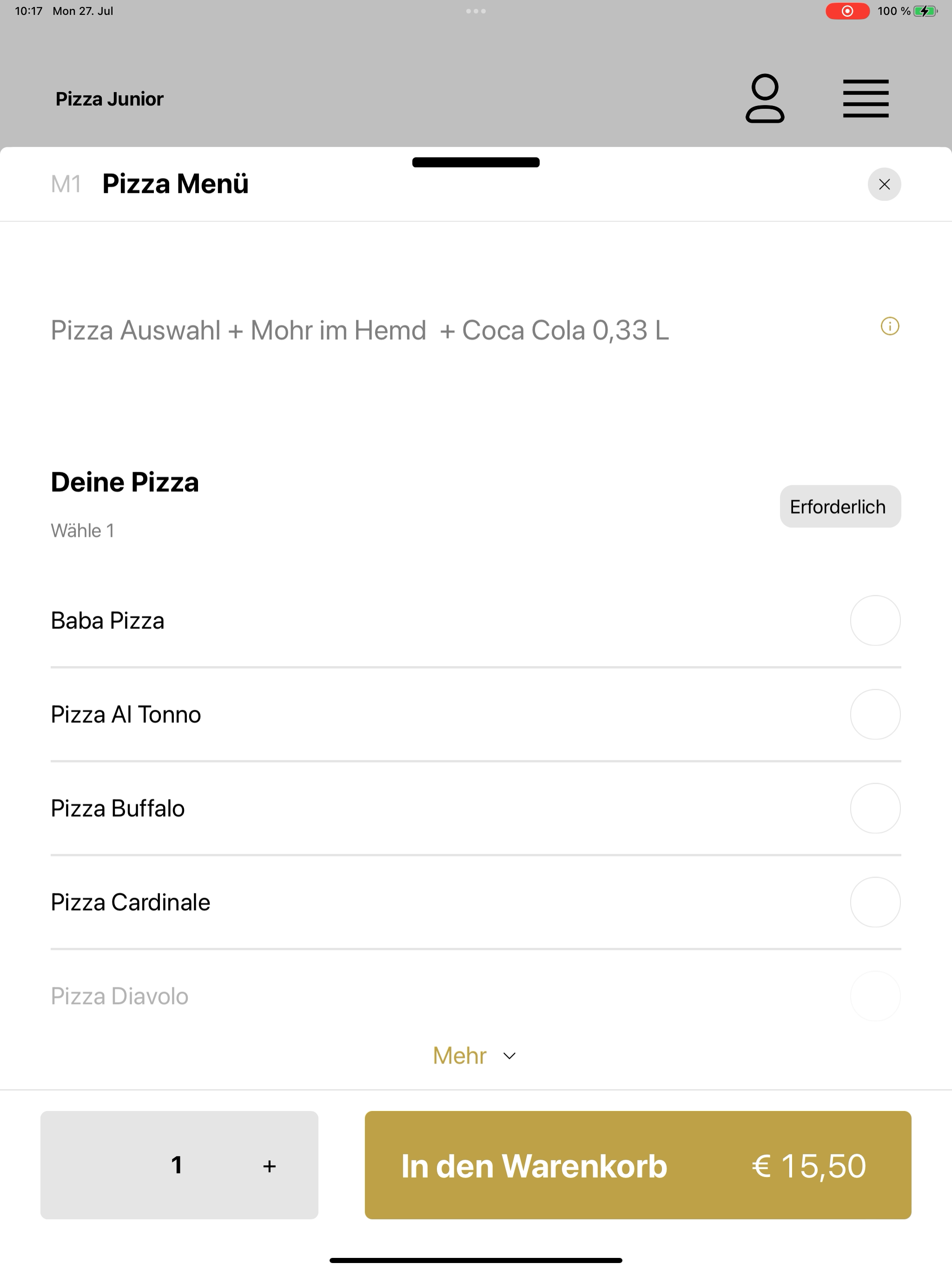 Pizza Junior Wien screenshot 15