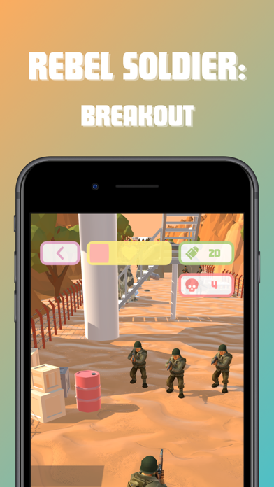 Rebel Soldier: Breakout Screenshot