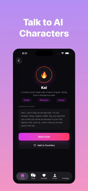 StoryMuse: AI Story Chat screenshot 1