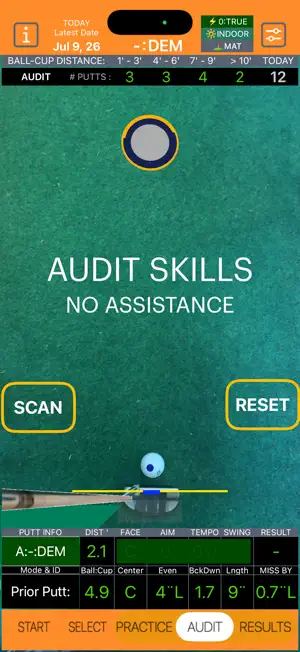 Putt Preview AR Putting: iOS26 screenshot 2