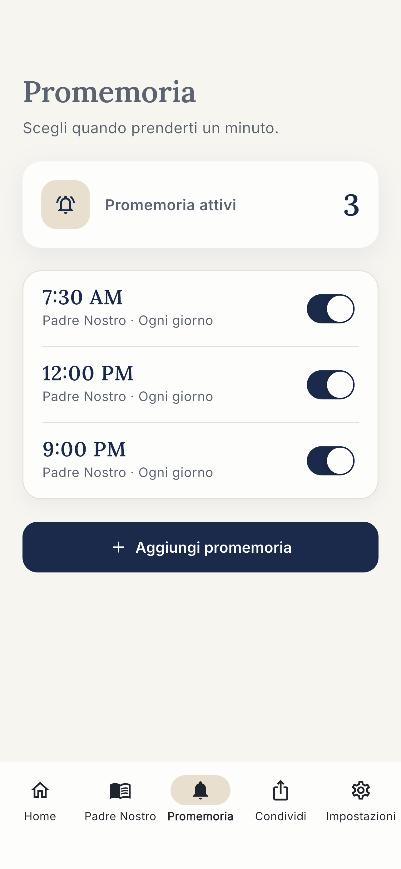 Padrenostro.it screenshot 5