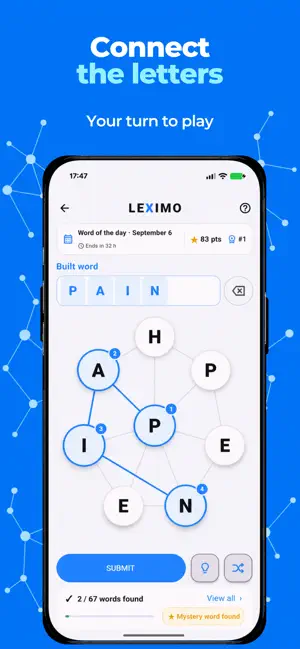 Leximo: Daily Word Game screenshot 2
