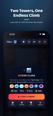 Spider Climb: Web Hero iPhone screenshot