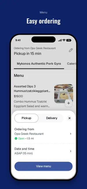 Opa Greek Restaurant screenshot 3