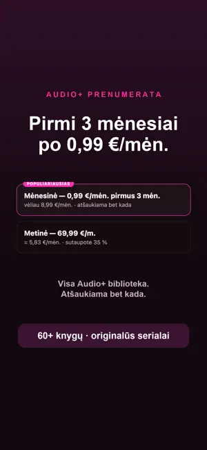 OBUOLYS Audio — audio knygos screenshot 4