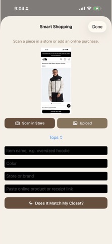 Closette AI Screenshot 1 of 3