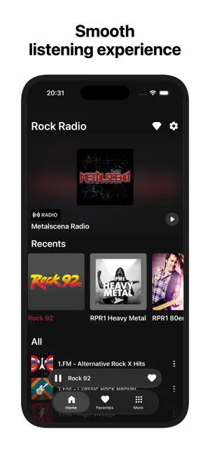 Rock Radio: Classic & Metal screenshot 1
