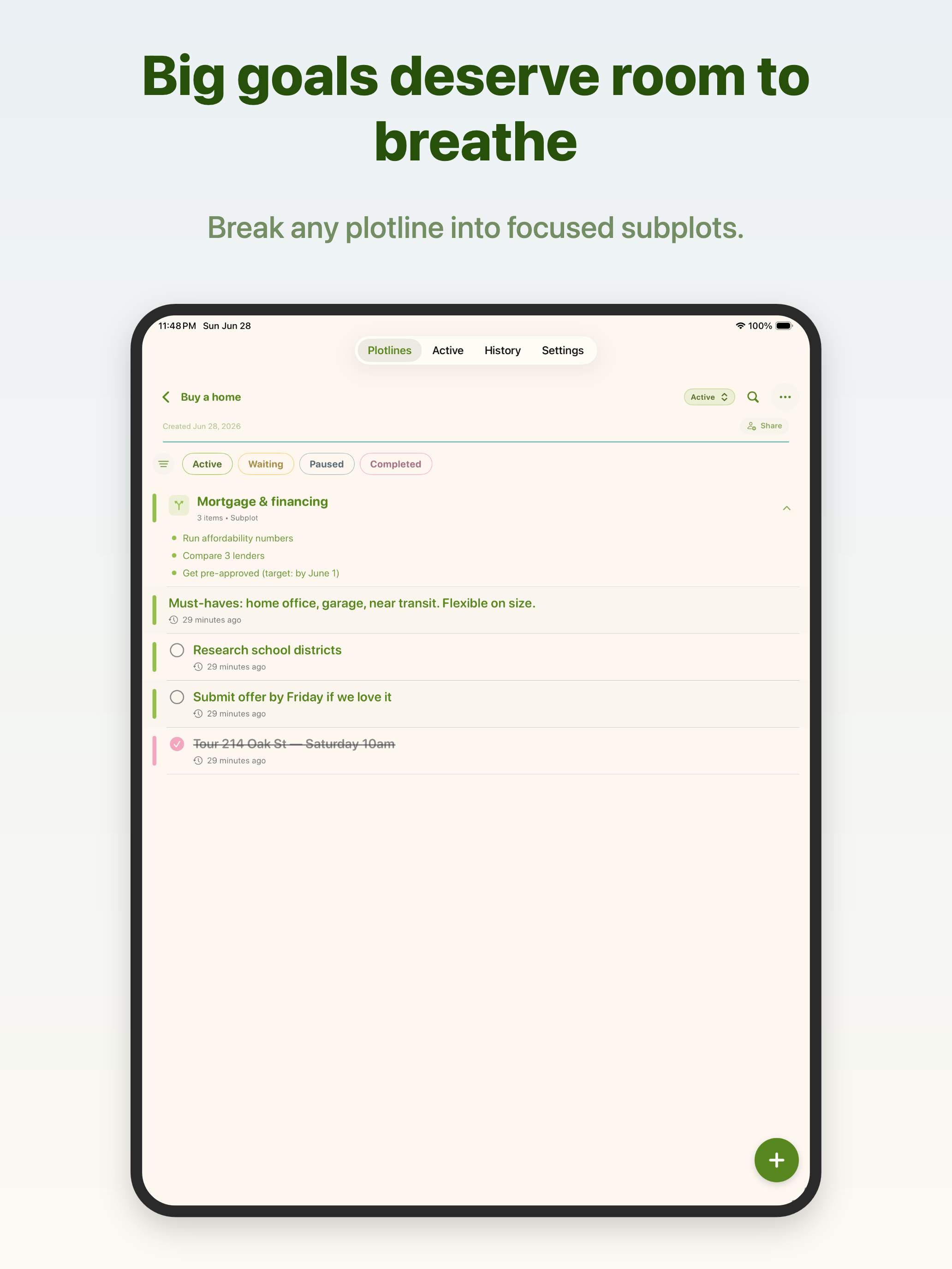 Plotlines: Journal & Planner screenshot 9