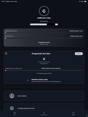 Impulso+ iPad screenshot