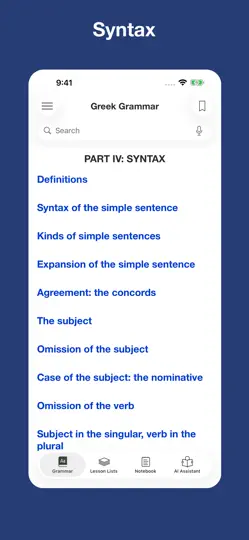 A Greek Grammar For Colleges iPhone Ekran Görüntüsü 5