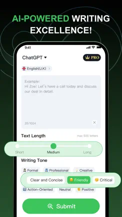 AI Email: AI Writer Assistant iPhone image 1