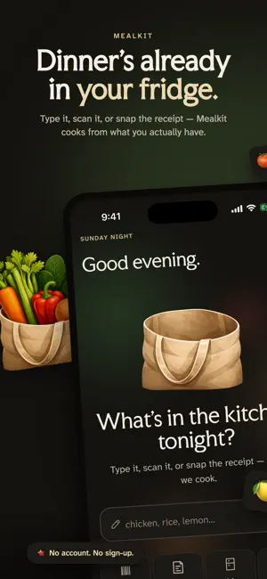 Mealkit — Cook What You Have screenshot 1