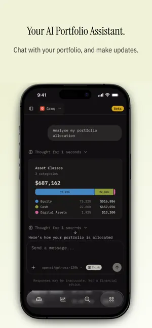 Wealthfolio: Private Finance screenshot 4