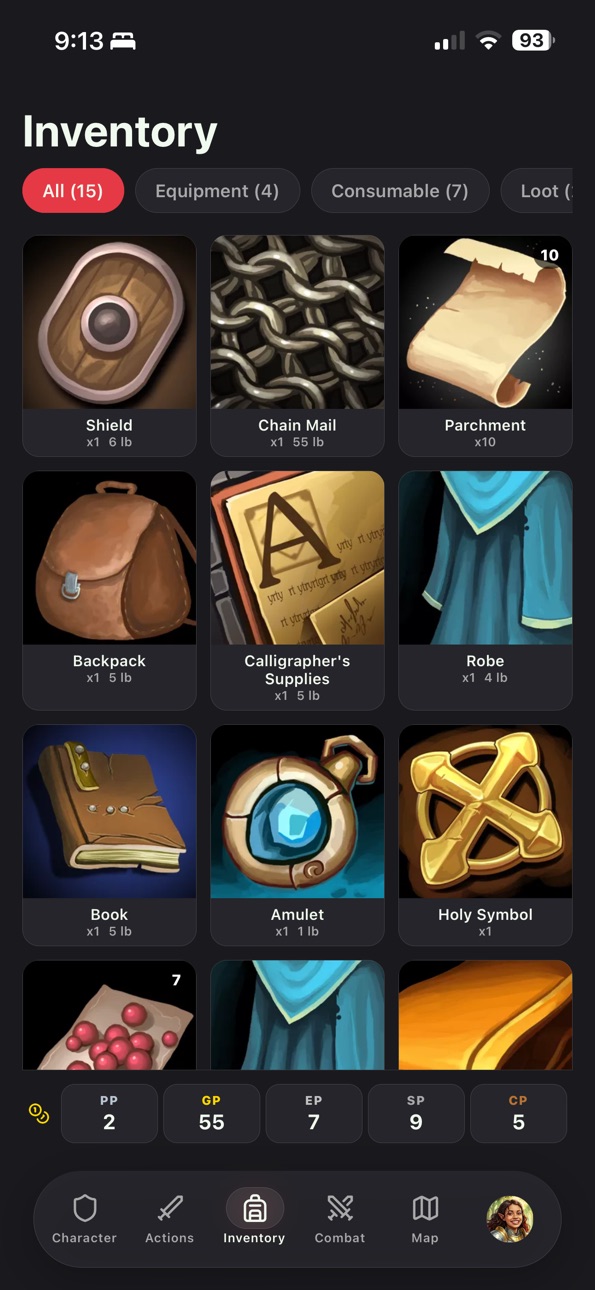 iPhone screenshot