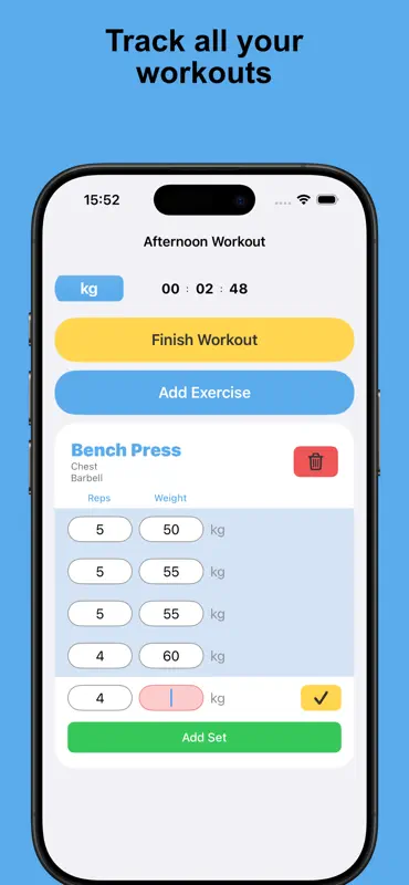BestLift - Trainings-Tracker screenshot 8 of 8