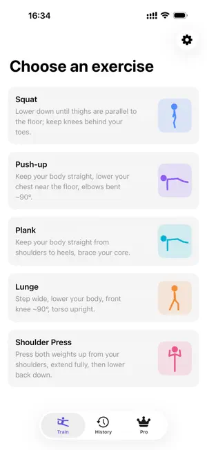 Workout Checker screenshot 1