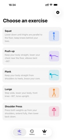 Workout Checker Screenshot 1 of 4