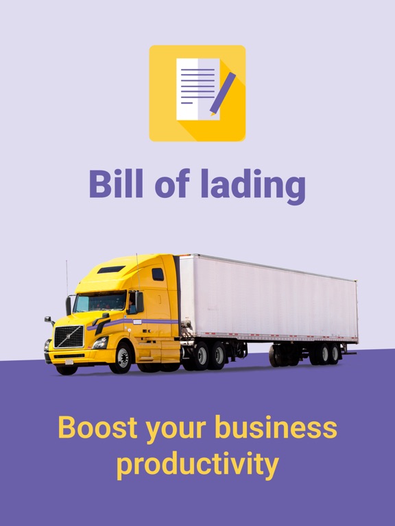 Screenshot #4 pour Bill of Lading Manager app