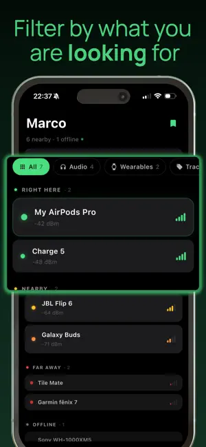 Marco: Find Lost Bluetooth screenshot 2