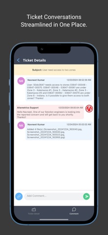 Altametrics Growth Support iPhone screenshot