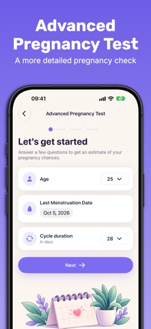 Pregnancy Test - Symptoms Quiz screenshot 4