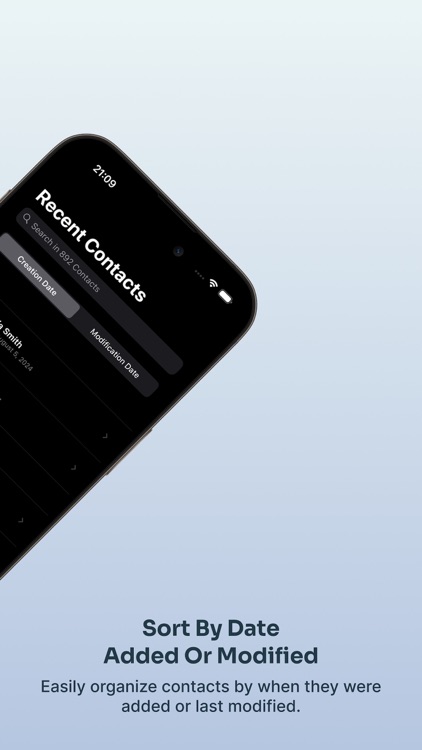 Recent Contacts - LinkUp