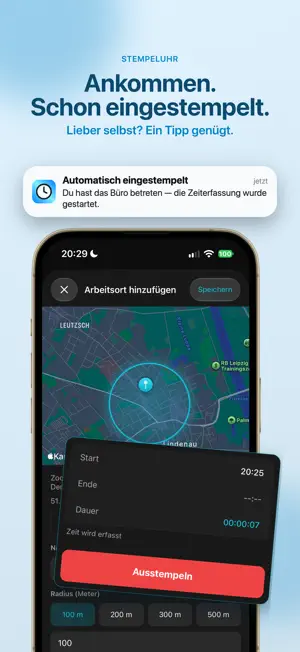 Zeiterfassung - Chrono screenshot 1