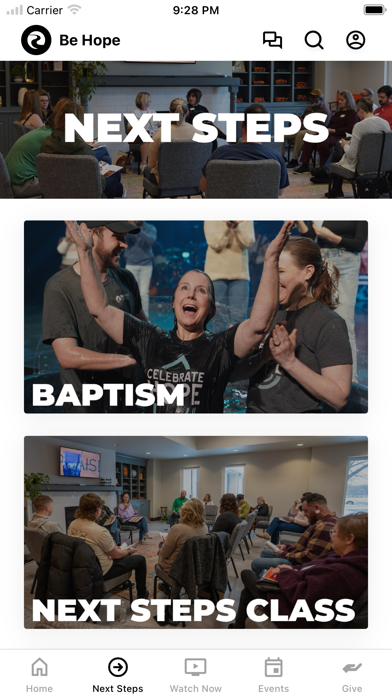 Screenshot #2 pour Be Hope Church App