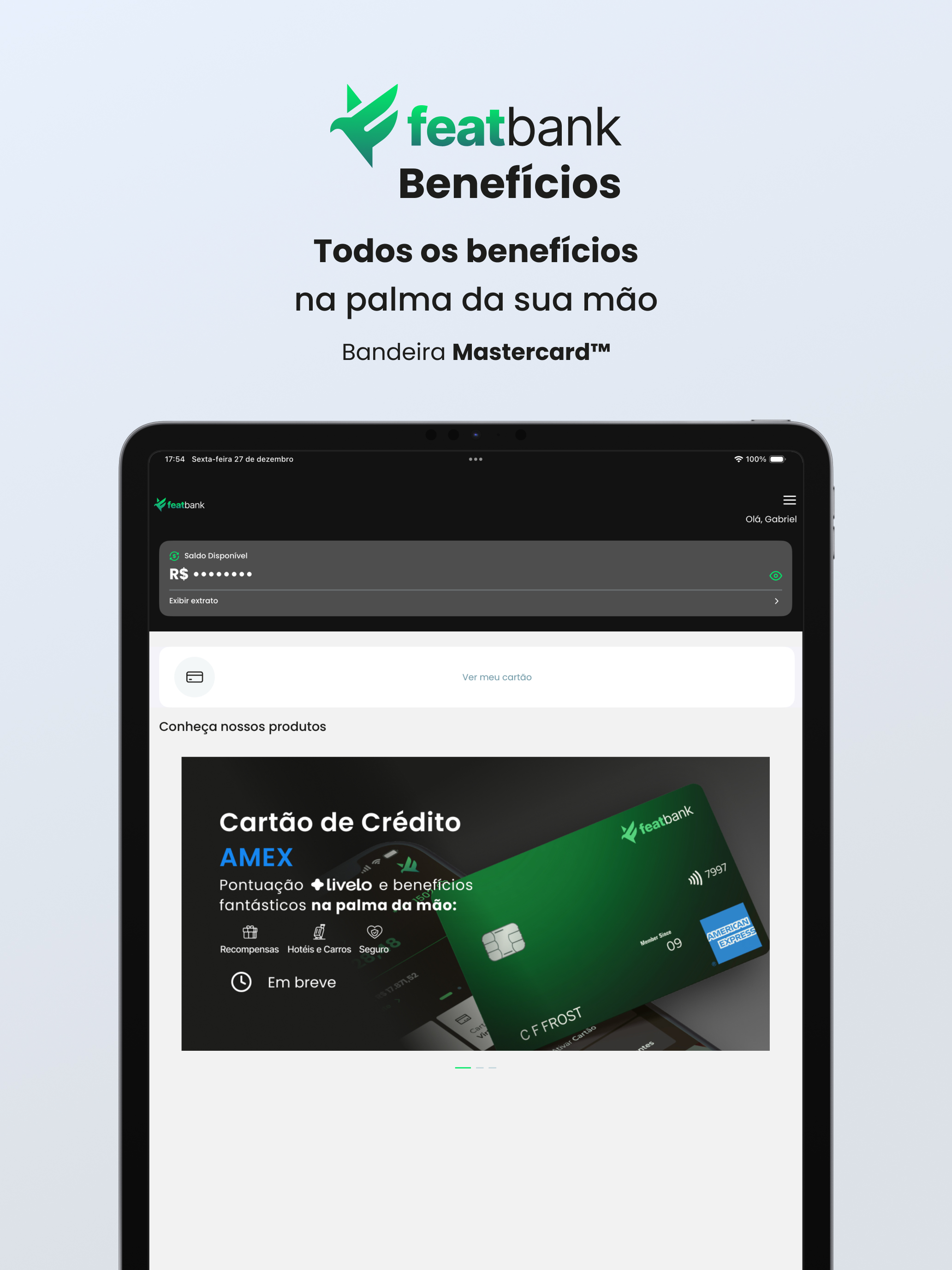 Featbank: Cartão Benefícios
