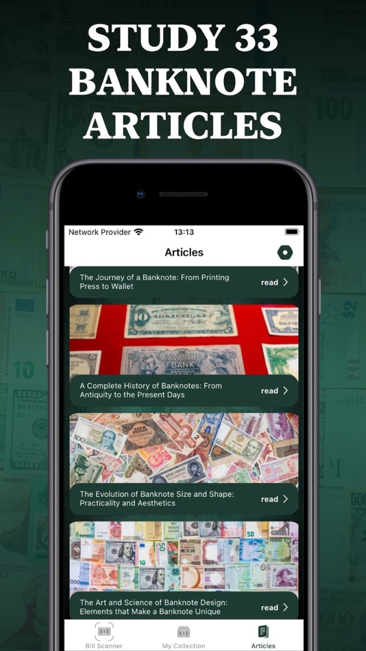 #7. Dollar Bill Scanner (iOS) Podle: Uladzislau Yanushka