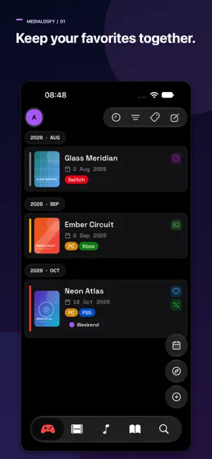 Medialogfy screenshot 1
