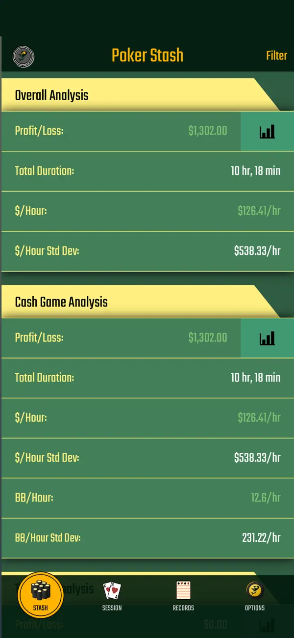 Screenshot #2 pour Poker Stash