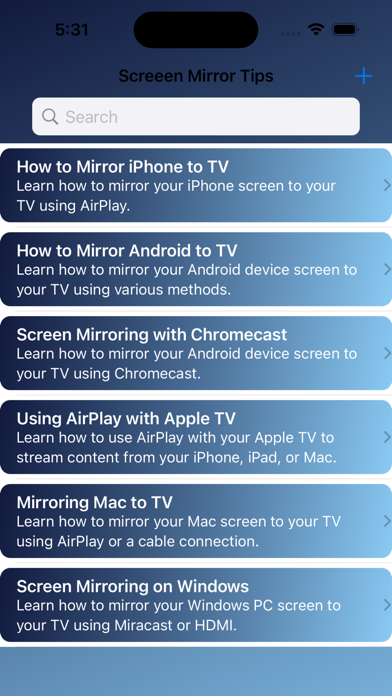 Screen Mirroring Tips Tricks Screenshot