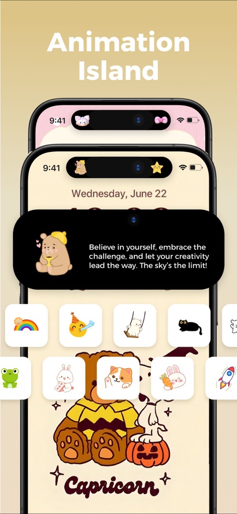 Top Widgets⁺ Icons & Themes - Animated Island Interactions