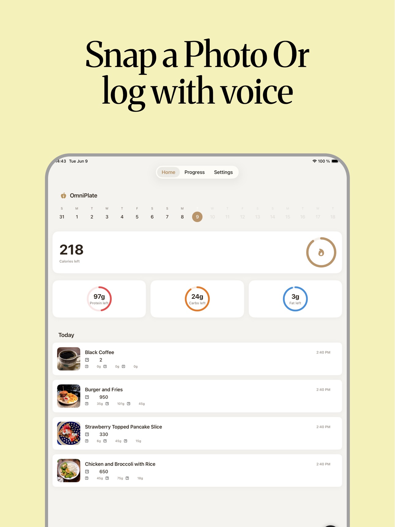 Screenshot 7 of OmniPlate: AI Calorie Tracker