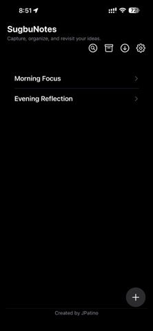 SugbuNotes screenshot