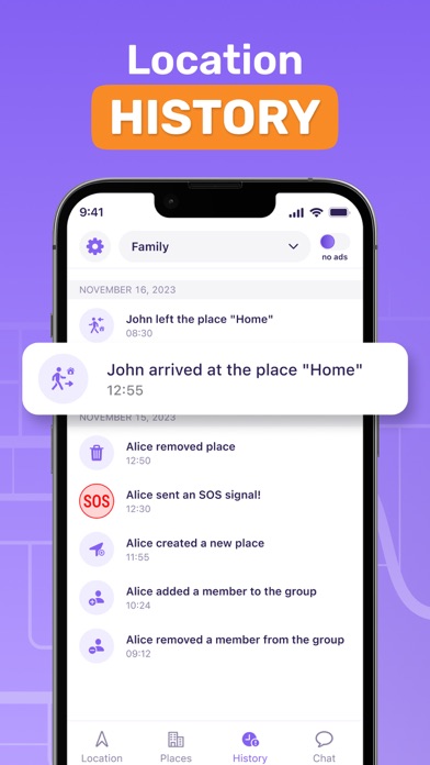 Find my Family Friends Tracker Screenshot
