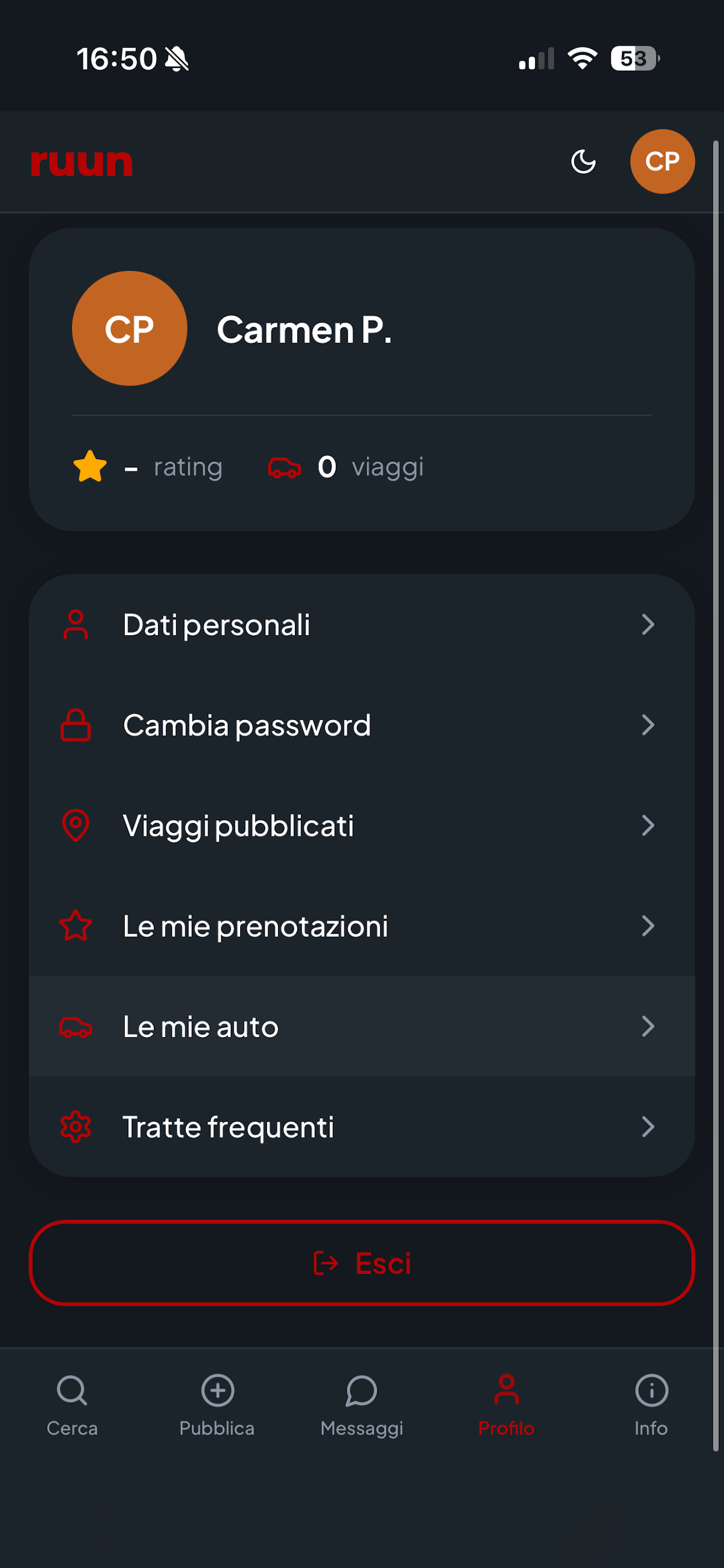 RUUN Viaggi Aeroporto - Casa